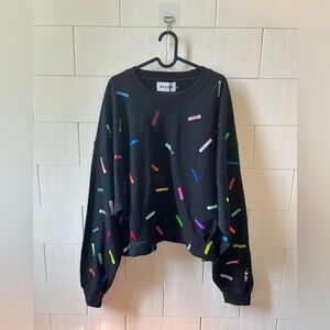 Size XL OkayOk Multi-Colour Confetti Confetti Paige Sweatshirt